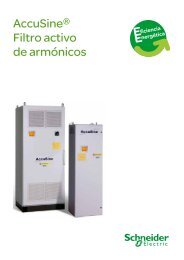 AccuSine® Filtro activo de armónicos - Schneider Electric