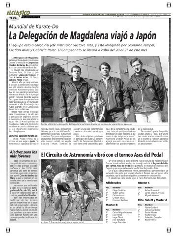 La Delegación de Magdalena viajó a Japón - Diario Hoy