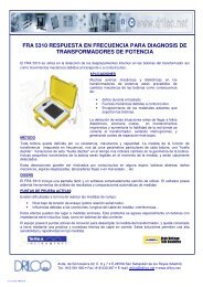 fra 5310 respuesta en frecuencia para diagnosis de ... - Acceso Siweb