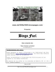 Bingo Fuel - 1939-1945 - La Segunda Guerra Mundial
