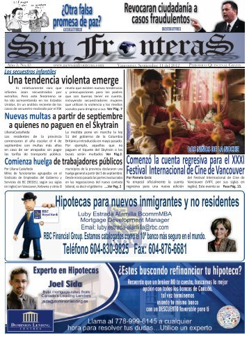 43 Ejemplar del Periodico SinFronterasNews.indd