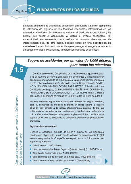 FUNDAMENTOS DE LOS SEGUROS - Centro AFIN