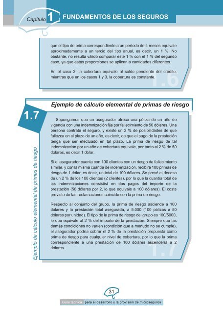 FUNDAMENTOS DE LOS SEGUROS - Centro AFIN