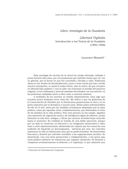 Libro Antología de la Guadaña. Escritos [des] - Laboratorio de ...