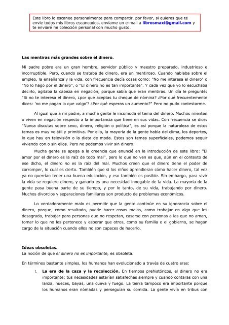 La Conspiración de los Ricos - Crisis, negocios y dinero