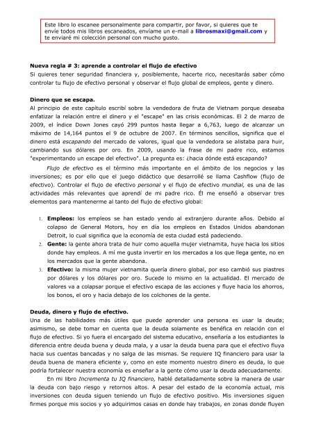 La Conspiración de los Ricos - Crisis, negocios y dinero