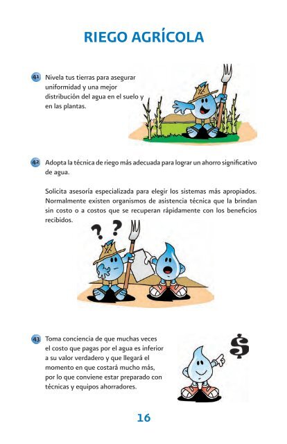 Recomendaciones para ahorrar agua - Centro de Geociencias ...