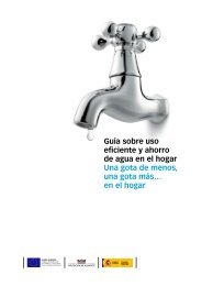 Guía sobre uso eficiente y ahorro de agua en el hogar Una gota de ...