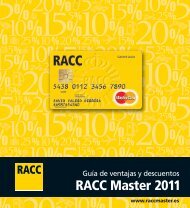 RACC Master 2011
