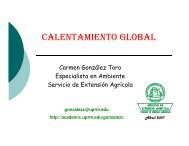 CALENTAMIENTO GLOBAL - UPRM