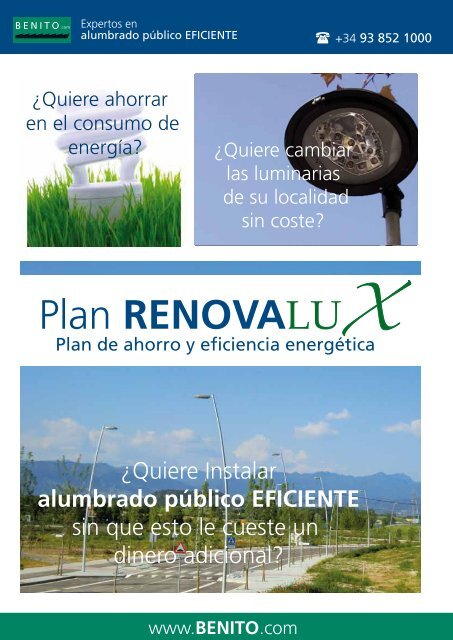 Plan RENOVALUX - BENITO URBAN