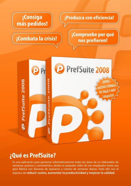 PrefSuite 2008 - Soluciones para combatir la crisis