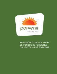 Reglamento Fondo de Pensiones Obligato... - Porvenir