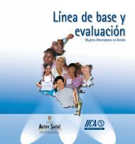 Evaluación Mujeres Ahorradoras 2007-2008 - Acción social