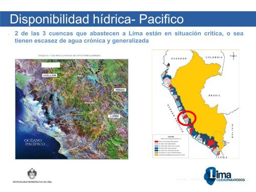 El Agua y la Sustentabilidad de Lima - Autoridad Nacional del Agua