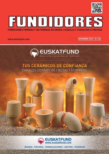 FUNDICIONES FERREAS Y NO FERREAS EN ARENA ... - Metalspain