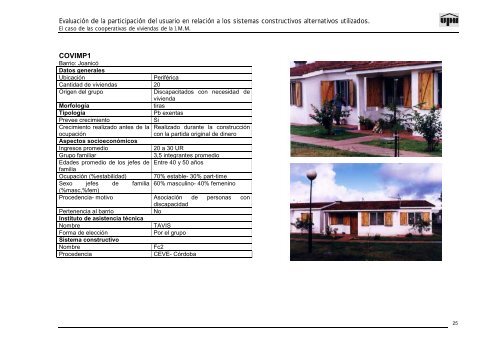 evaluacion de la participacion del usuario en relacion a los sistemas ...