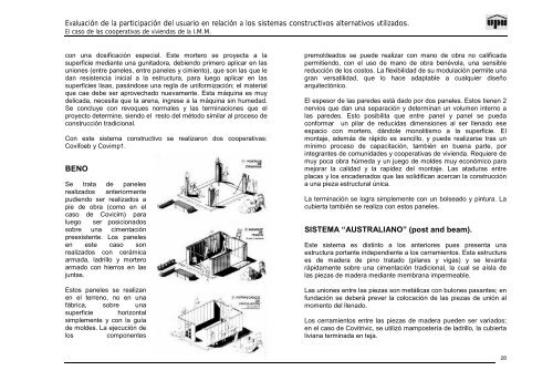 evaluacion de la participacion del usuario en relacion a los sistemas ...