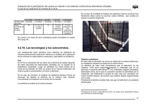 evaluacion de la participacion del usuario en relacion a los sistemas ...