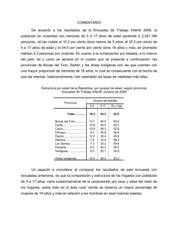 COMENTARIO De acuerdo a los resultados de la Encuesta de ...