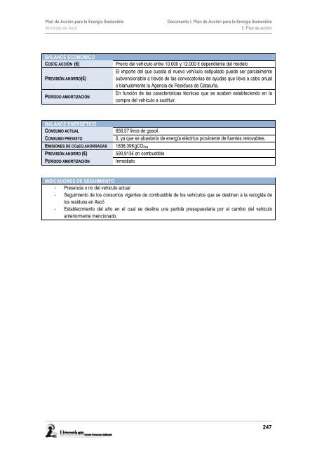 PLAN DE ACCIÓN PARA LA ENERGÍA SOSTENIBLE del Municipio ...