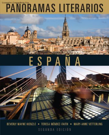 Panoramas literarios: España, 2nd ed. - CengageBrain