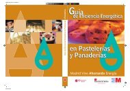 Guía Ahorro y Eficiencia Energética en Pastelerías y Panaderías.