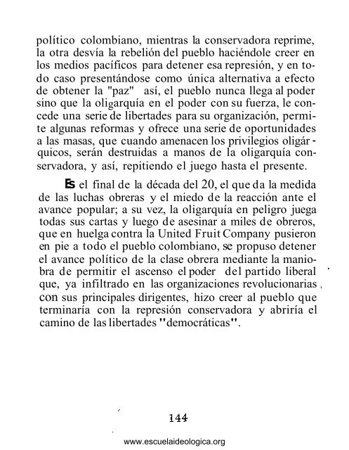 LATINOAMERICANA ULISES CASAS - Escuela Ideológica