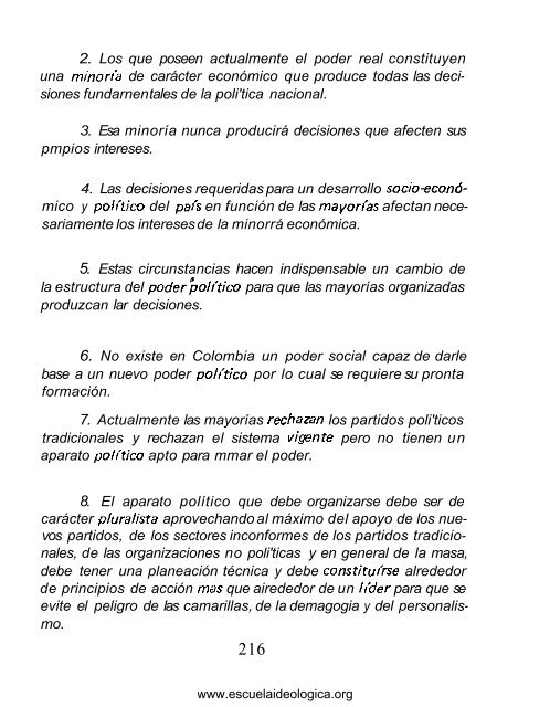 LATINOAMERICANA ULISES CASAS - Escuela Ideológica