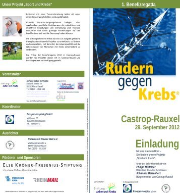 RgK Flyer Teilnehmer Rauxel - Ruderverein Rauxel 1922 eV