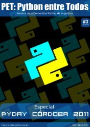 Booklet A4/A5 - PET: Python Entre Todos - Python Argentina