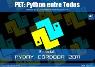 A4 apaisado, 2 columnas - PET: Python Entre Todos - Python ...