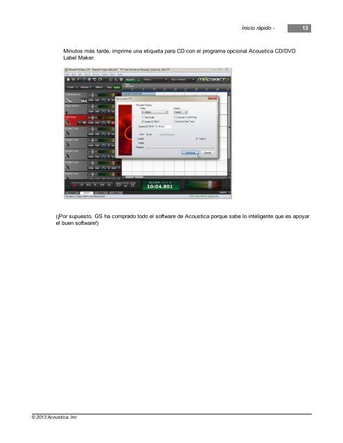 Mixcraft 6 User Manual - Acoustica