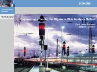 Reliability Prediction in Railway Signalling Engineering a Simple ...