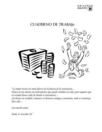 CUADERNO DE TRABAJo - Universo Holistico