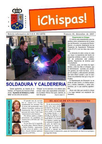 Chispas Nº 16 - IES Huarte - Navarra