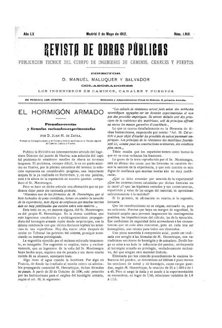 Artículo a texto completo en formato PDF - Revista de Obras Públicas