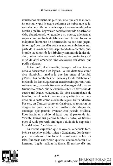 El naturalista en Nicaragua Thomas Belt Capitulo19 Iguanas y ...