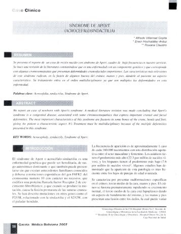 * Alfredo Villarroel Goytla * Erwin Hochstátter Arduz ... - SciELO