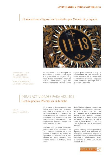 DESCARGUE ESTRADO (en formato pdf) - Museo Nacional de ...