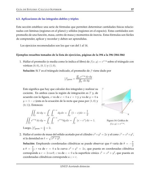 GE3011 Cálculo Superior - Repositorio de la Universidad Estatal a ...