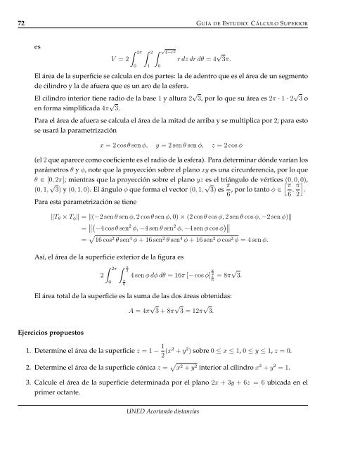 GE3011 Cálculo Superior - Repositorio de la Universidad Estatal a ...