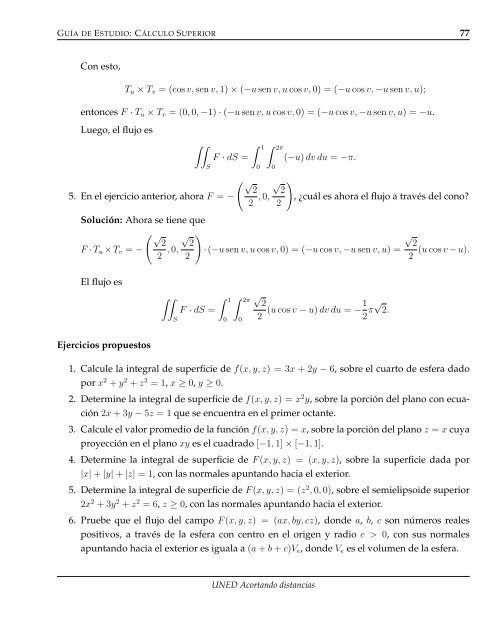 GE3011 Cálculo Superior - Repositorio de la Universidad Estatal a ...