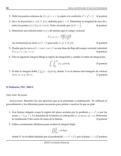 GE3011 Cálculo Superior - Repositorio de la Universidad Estatal a ...