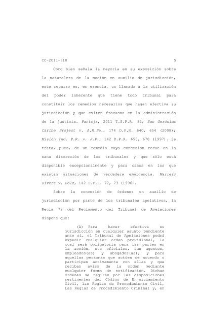 2012 TSPR 69 - Rama Judicial de Puerto Rico