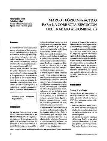 marco teórico-práctico para la correcta ejecución del ... - apunts