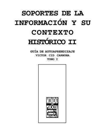 soportes 2.pdf - Escuela Nacional de Biblioteconomía y ...