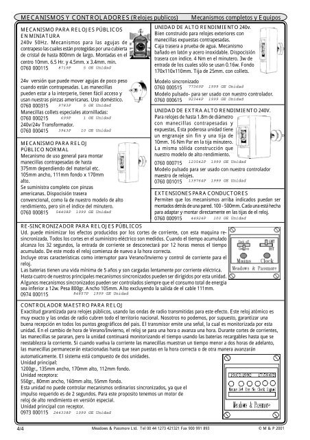 M &P - M & P, distribuidores de piezas, herramientas y repuestos ...