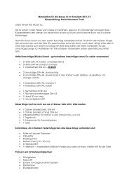 Materialliste für die Klasse 3c im Schuljahr 2011/12 ... - Ammerschule