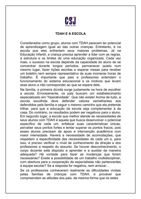 50 dicas para administração da Hiperatividade em Sala de Aula